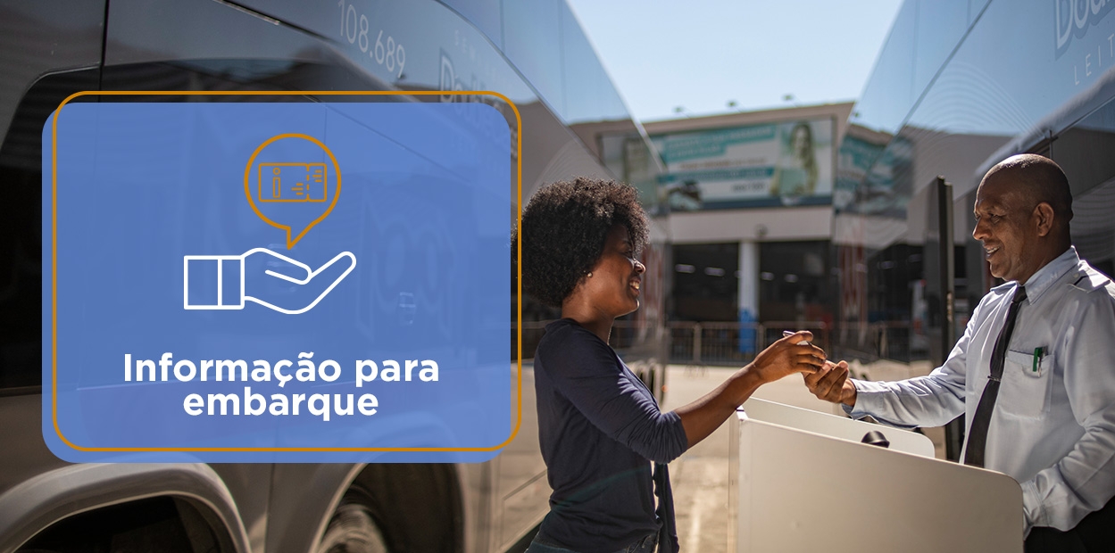 Informação para embarque
